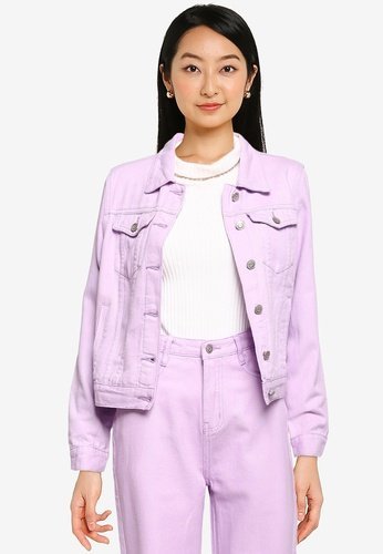 ZALORA BASICS Denim Trucker Jacket