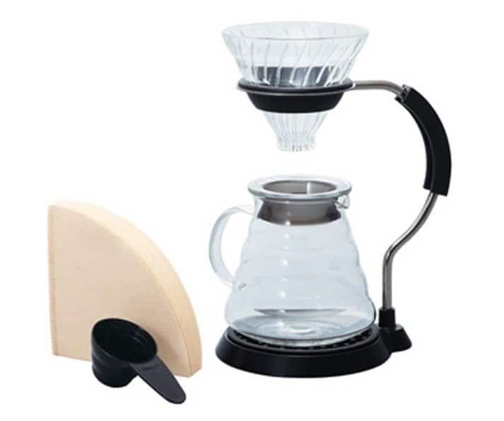 Hario V60 Arm Stand Glass Dripper Set