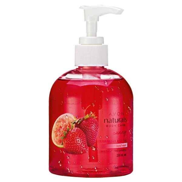 Naturals Strawberry & Guava Hand Wash from Avon