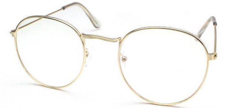 Peculiar Round 3447 Anti-Radiation Eyeglass