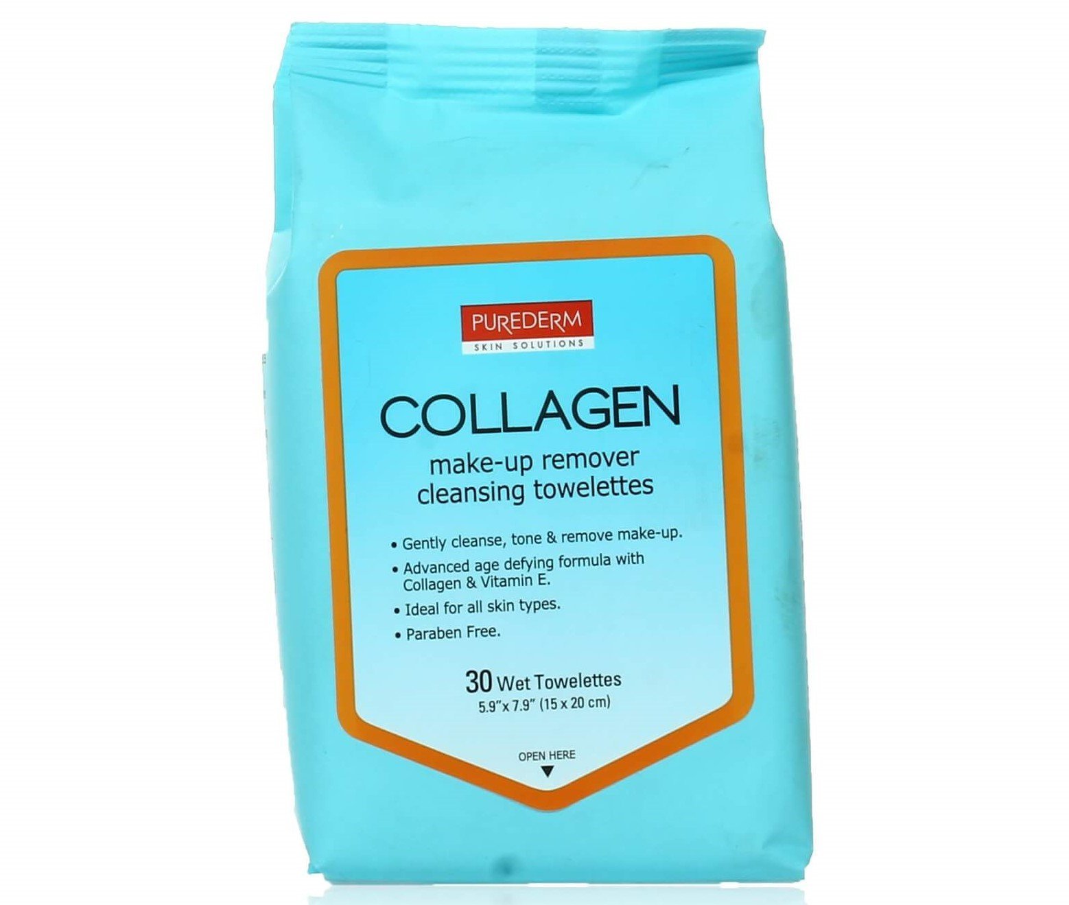Purederm Makeup Remover Wipes Collagen