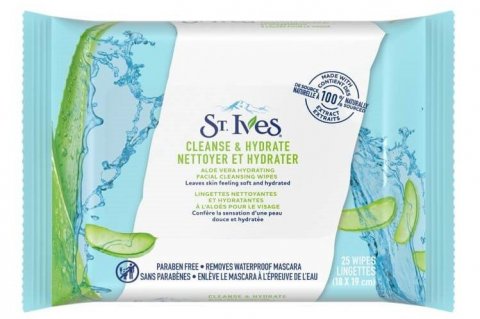 st ives makeup remover wipes